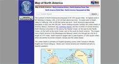 Desktop Screenshot of map-of-north-america.us