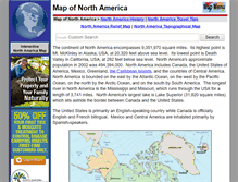 Tablet Screenshot of map-of-north-america.us